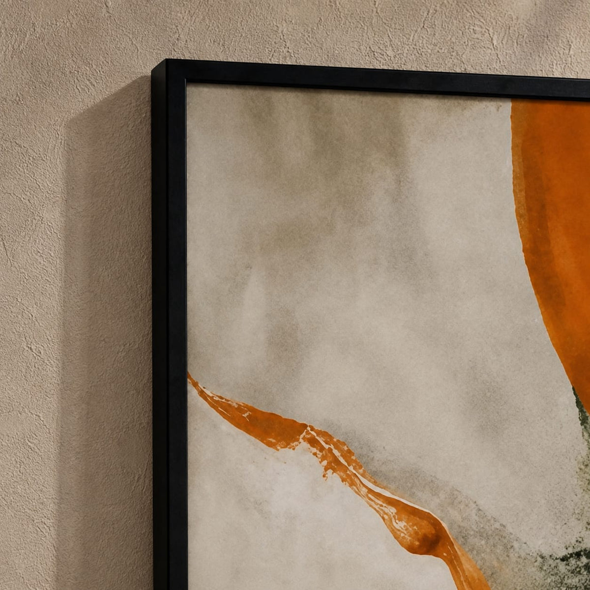 Terracotta & Olive Green Abstract Wall Art Set of 3 – 30 × 40 cm