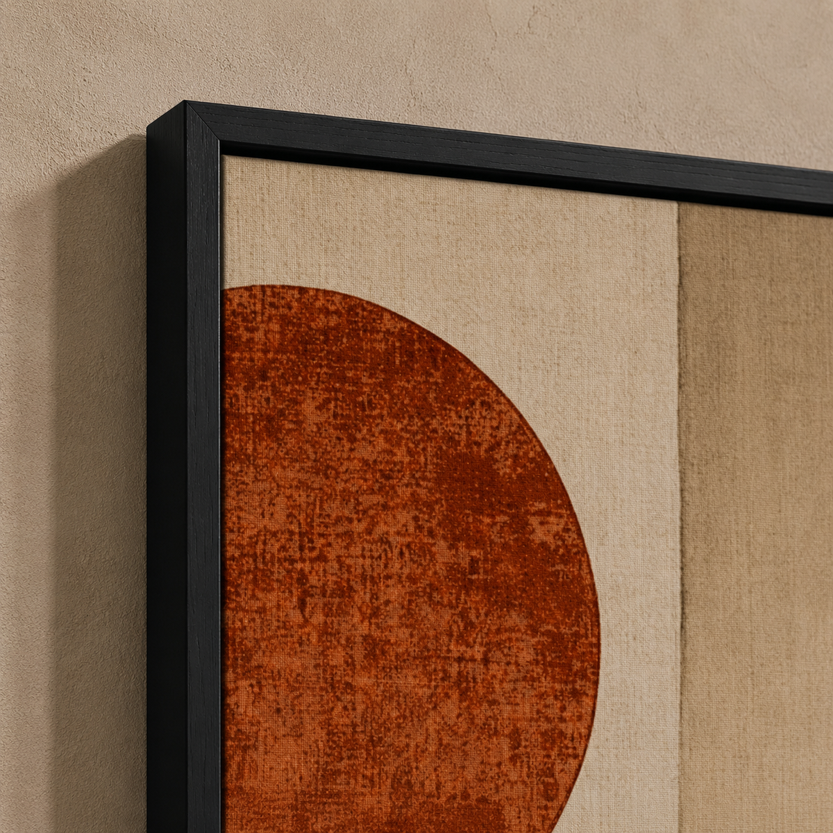 Terracotta Abstract Wall Art Set of 2 – 30x40 cm